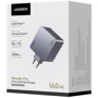 Зарядний пристрій Ugreen Wall Charger 3xUSB-C+USB X763 GaN 160W Nexode Pro Gray (25877): Тип сетевое