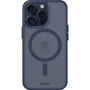 Чехол для iPhone LAUT HUEX PROTECT MagSafe Dark Blue (L_IP23D_HPT_DB) for iPhone 15 Pro Max: Цвет синий