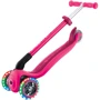 Самокат Globber серії PRIMO FOLDABLE LIGHTS, рожевий, 3 колеса з підсвічуванням 50 кг 3+ (432-110-3) фото 10