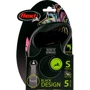 Поводок-рулетка Flexi Black Design S до 15 кг 5 м розовый (4000498033913): Тип шнура Лента