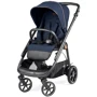 Универсальная коляска 2 в 1 Peg-Perego Veloce (Blue Shine): Материал колес резина