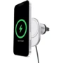 Держатель Belkin Car Holder Wireless Charger BoostCharge Pro Qi2 with MagSafe 15W Gray (WIC008btGR-V2)