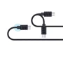 Кабель iWALK Cable USB-C to USB-C Twister Steel СС Black (CST016CC): Тип USB-C - USB-C