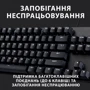 Клавиатура Logitech G413 TKL SE Black (920-010446): Тип клавиатуры игровая