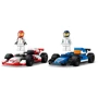 Конструктор LEGO City Автомобили для гонки F1 команд Williams Racing и Haas F1 92 детали (60464): Рекомендуемый возраст 4+