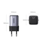 Зарядний пристрій Ugreen USB-C Wall Charger CD319 PD GaN 30W Nexode Mini Gray (90666): Сила струму 2.4А и более