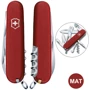 Мультитул Victorinox CLIMBER MAT красный матовый лак (Vx13703_M0007p)