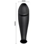 Анальная пробка с вибрацией Pretty Love Special Anal Stimulation Black