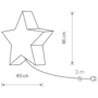 Светильник уличный Nowodvorski 9426 Star E27 1x40W IP44 Wh фото 1