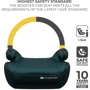 Автокресло-бустер Kinderkraft i-Boost Green (KCIBOO00GRE0000): Цвет зеленый