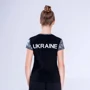 Спортивна футболка Peak FS-UW1904NOK-BLA 40 чорна з принтом: Склад Хлопок, Спандекс