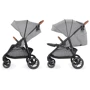 Прогулочная коляска Kinderkraft Grande 2020 Grey (KKWGRANGRY000N): Ширина шасси 57 см