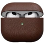 Чехол KeyBudz Artisan Series Leather Natural Brown (AP3_S3_NBN) for Apple AirPods 3 фото 1
