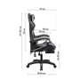 GT Racer X-2324 Fabric Black/Blue: Тип Игровые (Геймерские)