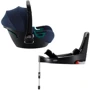 Автокресло BRITAX-ROMER BABY-SAFE iSENSE Indigo Blue с платформой FLEX BASE iSENSE