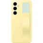 Чохол для телефона Samsung Standing Grip Case Yellow (EF-GS721CYEGWW) для Samsung S721 Galaxy S24 FE: Матеріал поликарбонат / силикон
