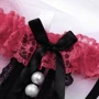 Эротические трусики NDS 9001-2 Pink/Вlack M/L (23786)