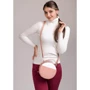 Женская сумка кросс боди Sambag Bale MZN пудрово-белая (52200606)