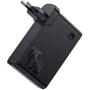 Зарядное устройство Baseus Wall Charger Power Station GaN 2xUSB-C 45W + Power Bank 1000mAh Black (PPNLD-F01): Сила тока 2.4А и более