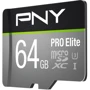 Карта пам'яті PNY 64GB microSDXC Class 10 U3 PRO Elite + adapter (P-SDU64GV31100PRO-GE): Тип карти MicroSDXC