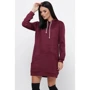 Худи FashionUp KF-1797A-42 42 бордовое с капюшоном: Состав Полиэстер, Эластан