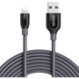 Кабель ANKER USB Cable to Lightning Powerline+ V2 3m Space Grey (A8123HA1)