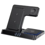 Зарядний пристрій WIWU Wireless Charger Power 5 in 1 Wi-W006 15W Black для Apple iPhone, Apple Watch and Apple AirPods: Кабель в комплекті отсутствует