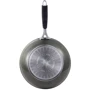 Сковорода Вок Bergner Midnight 28 см (BG-30194-GR): Антипригарное покрытие QuanTanium