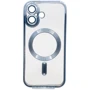 Чехол для iPhone BeCover Chrome Case with MagSafe Sierra Blue for iPhone 16 Plus (712077)