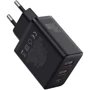 Зарядное устройство Baseus Wall Charger 2xUSB+USB-C Cube Fast Charger 30W Cluster Black (P10111402113-00): Сила тока 2.4А и более