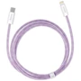 Кабель Baseus Cable USB-C to Lightning Dynamic 20W 1m Purple (CALD000005) фото 10