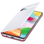 Чехол для телефонов Samsung Wallet Cover View S White (EF-EA415PWEGRU) for Samsung A415 Galaxy A41: Материал полиуретан