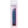 Вибратор пластиковый Crystal Clear, 13x2.5 см, синий