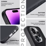Чехол для телефонов ArmorStandart Matte Slim Fit Black for ZTE Nubia Neo 5G (ARM70693): Материал TPU (термополиуретан)