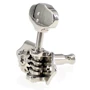 Колок Колки для гитары GRAPH TECH PRN-3422-N0 Acoustic 3+3 Butterbean Button Nickel