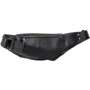 Чоловіча поясна сумка Vito Torelli чорна (VT-6591-black): Тип ручки Без ручки, Поясний ремінь