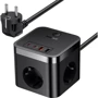 Зарядний пристрій Baseus Wall Charger 3AC+2xUSB+2xUSB-C PowerCombo Cube Power Strip 30W 1.5m Black: Особливості USB-C