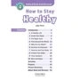 Oxford Read and Discover 4: How to Stay Healthy: Обложка Мягкая