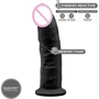 Фаллоимитатор SilexD Oscar Black (MODEL 2 size 9in) двухслойный