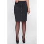 Юбка FashionUp YUB-1054B 50 темно-серая карандаш до середины бедра