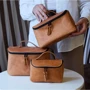 Косметичка INCARNE Timeless Коньяк M 22x13.5x10 см фото 8