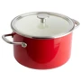 Кастрюля KitchenAid Steel Core 24 см 6 л красный (CC003270-001)