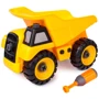 Набор бетоновоз/самосвал KAILE TOYS, разборная модель с отверткой (KL716-1)