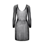 Полупрозрачное мини-платье Passion BS101 One Size black