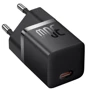 Зарядное устройство Baseus USB-C Wall Charger GaN5 1C 30W Black (CCGN070401): Кабель в комплекте отсутствует