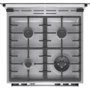 Газовая плита GORENJE GGI6C20XA: Рабочая поверхность нержавеющая сталь