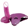 Страпон TLC Bree Olson Glitter Glam Strap-On Harness and Dong, 13x4.1 см