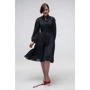 Платье FLFashion Иллюзия ТПИ 2772 48 черное повседневное удлиненное миди: Вид Повседневные платья