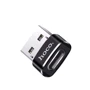 Адаптер Hoco Adapter UA6 USB to USB-C Black: Интерфейс подключения USB 2.0