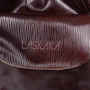 Женская сумка саквояж Laskara коричневая (LK-DD233-choco-cognac): Тип ручки Длинная ручка, С двумя ручками